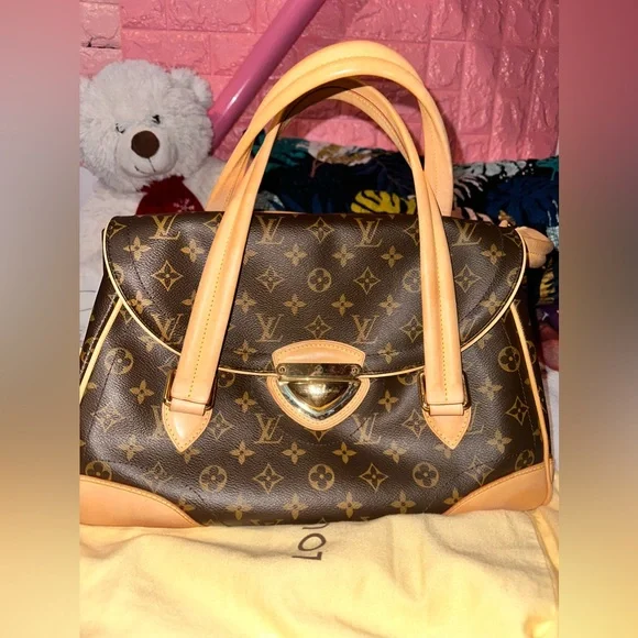 Authentic Louis Vuitton Monogram Beverly GM Bag - Picture 11 of 17